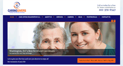Desktop Screenshot of caringgivers.com